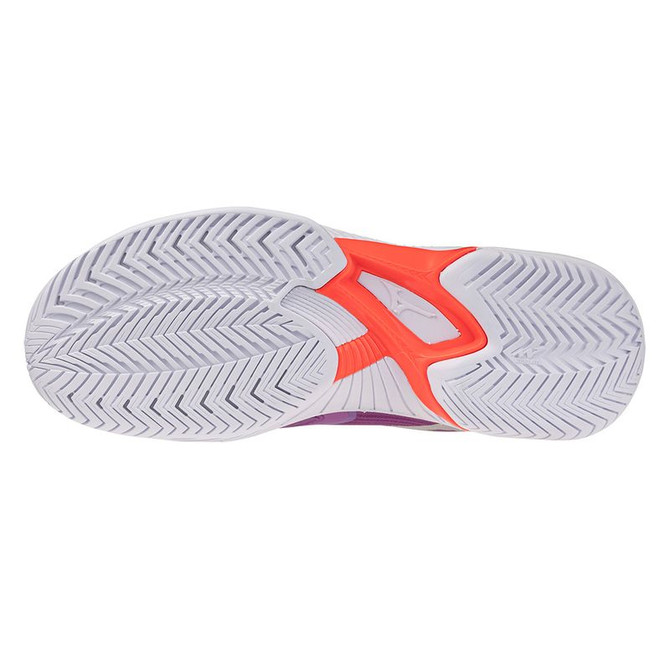 Mizuno Wave Exceed Court Womens Tennis Shoe - Dahlia/Galaxy Silver