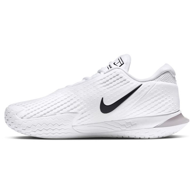 Nike Court Air Zoom Vapor Cage 4 Mens Tennis Shoe - White/Black/Grey Fog