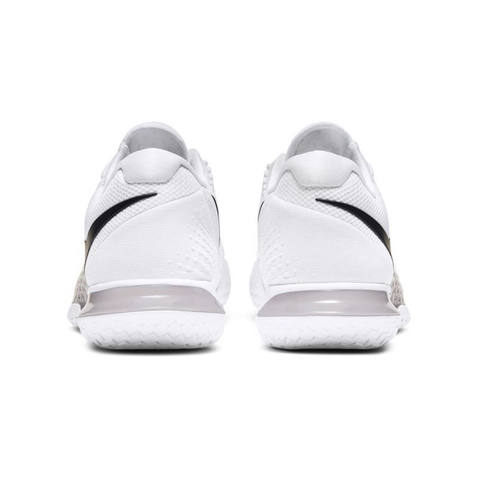 Nike Court Air Zoom Vapor Cage 4 Mens Tennis Shoe - White/Black/Grey Fog