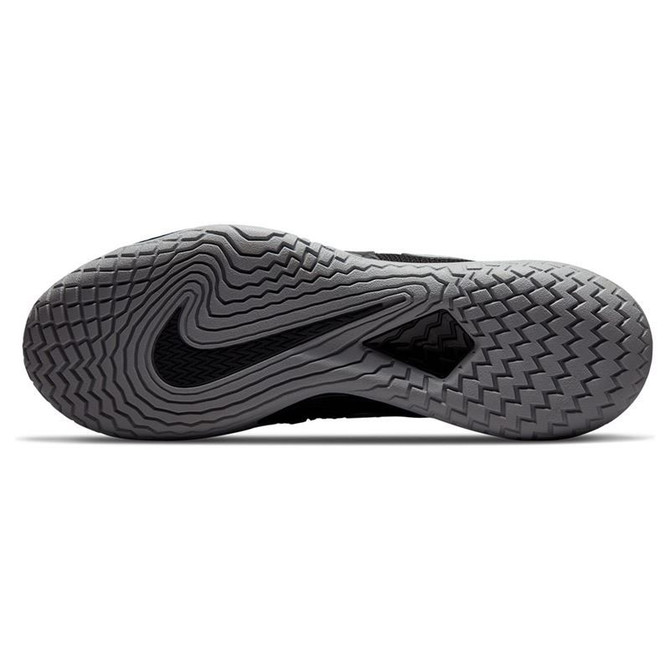 Nike Court Zoom Vapor Cage 4 Rafa Mens Tennis Shoe - Black/Metallic Silver