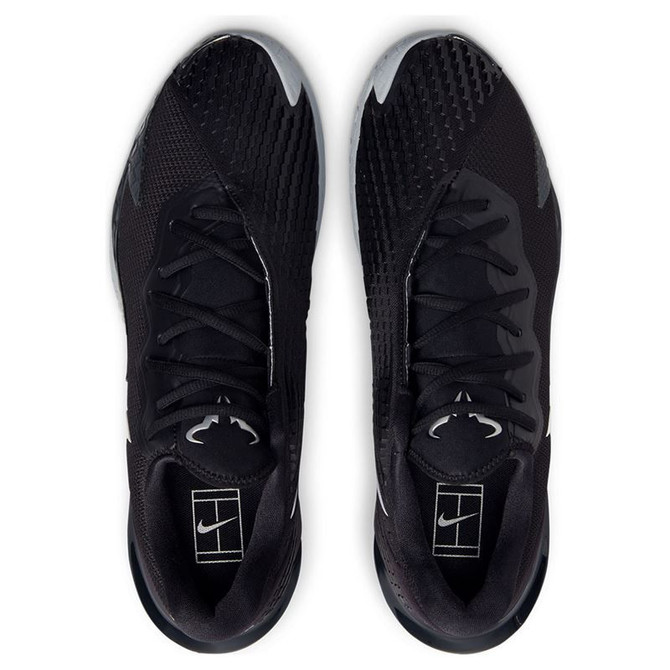 Nike Court Zoom Vapor Cage 4 Rafa Mens Tennis Shoe - Black/Metallic Silver