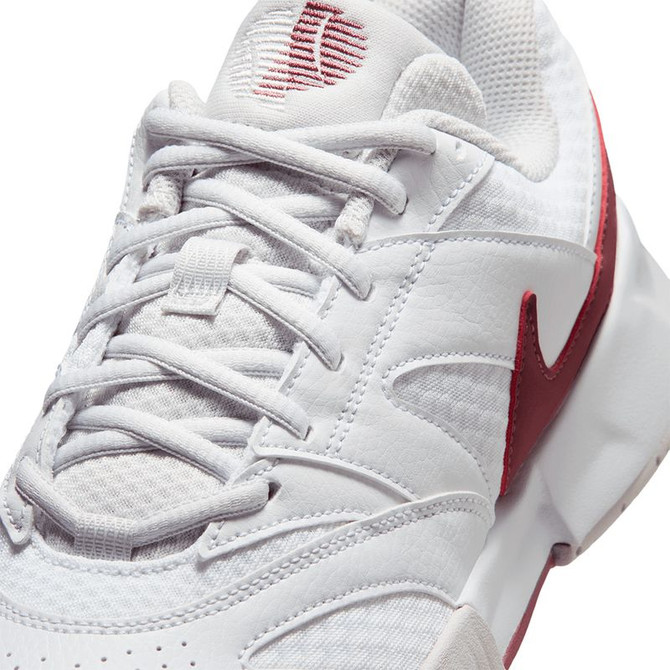 Nike Court Lite 4 Womens Tennis Shoe - White/Pink Smoke/Vast Grey
