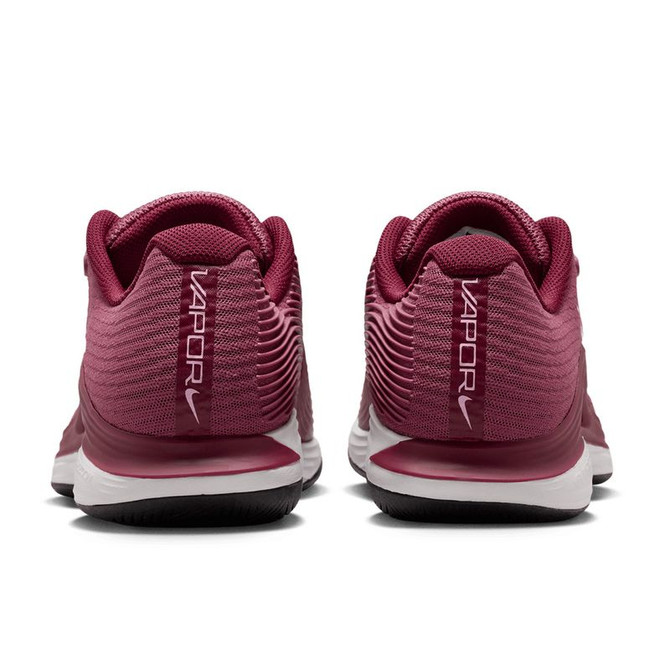 Nike Zoom Vapor 12 Womens Tennis Shoe - Pink Smoke/White/Vast Grey Black/Team Red