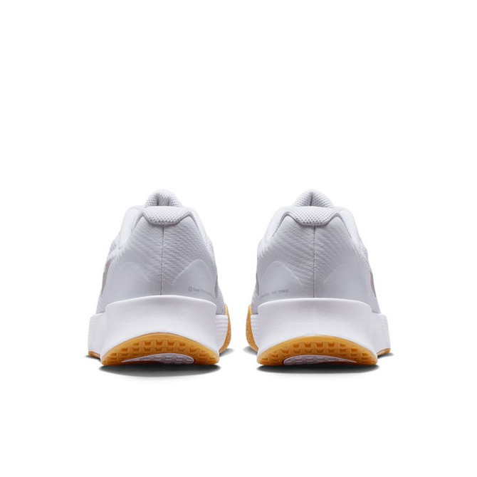 Nike Vapor Lite 3 Womens Tennis Shoe - White/Lt Orewood Brown/Gum Yellow