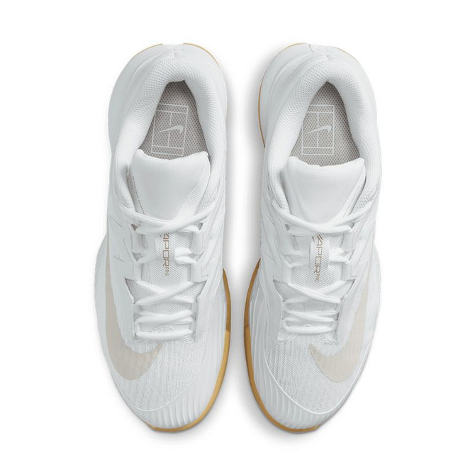 Nike Zoom Vapor Pro 3 Womens Tennis Shoe - White/Lt Orewood/Gum Yellow