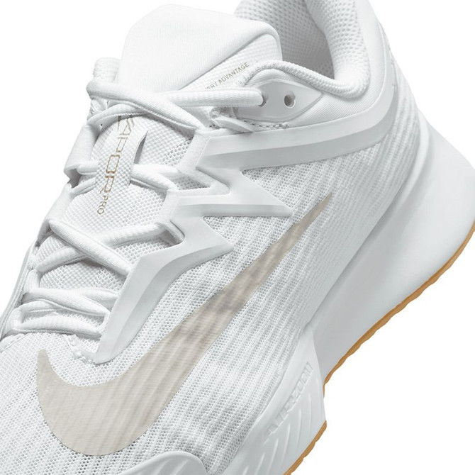 Nike Zoom Vapor Pro 3 Womens Tennis Shoe - White/Lt Orewood/Gum Yellow