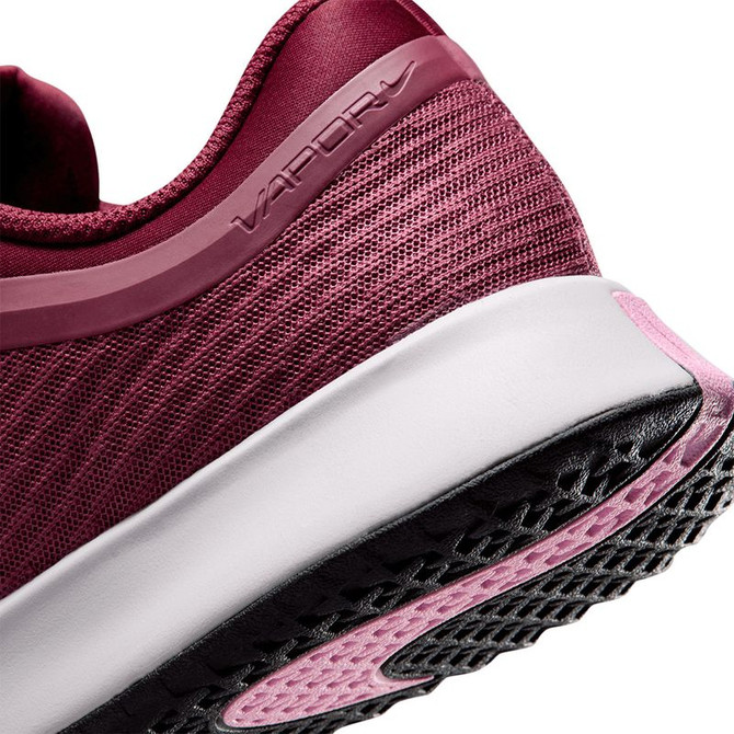 Nike Zoom Vapor Pro 3 Womens Tennis Shoe - Pink Smoke/White/Vast Grey Black/Team Red