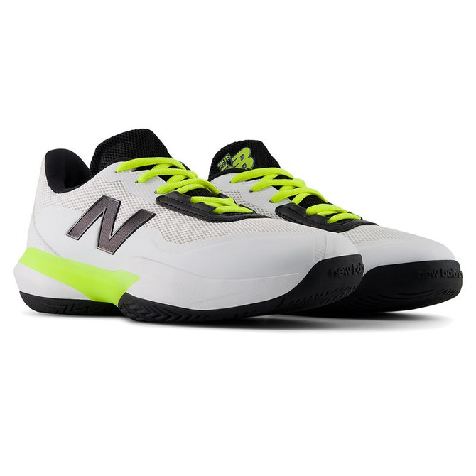 New Balance 996v7 Junior Tennis Shoe - White/Black