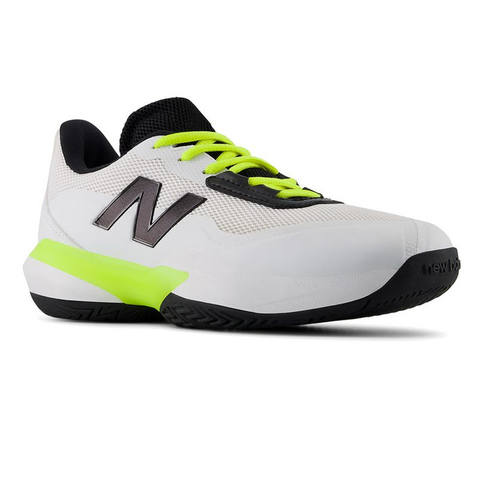 New Balance 996v7 Junior Tennis Shoe - White/Black