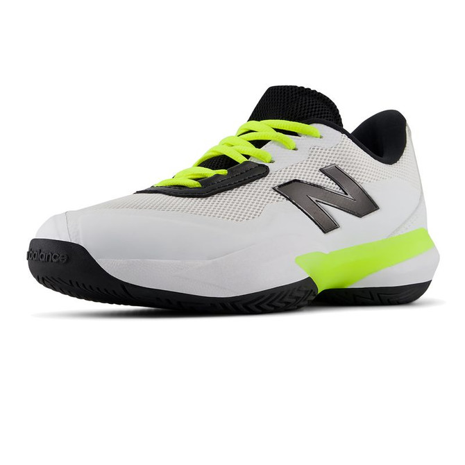 New Balance 996v7 Junior Tennis Shoe - White/Black