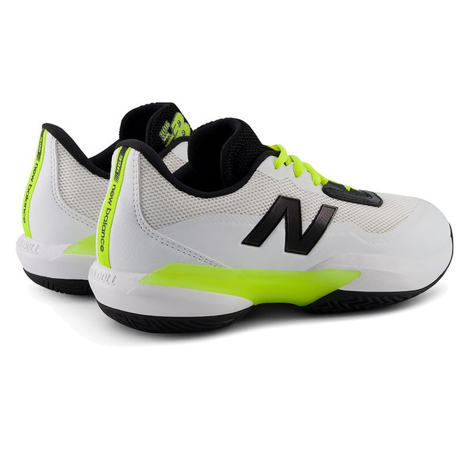 New Balance 996v7 Junior Tennis Shoe - White/Black