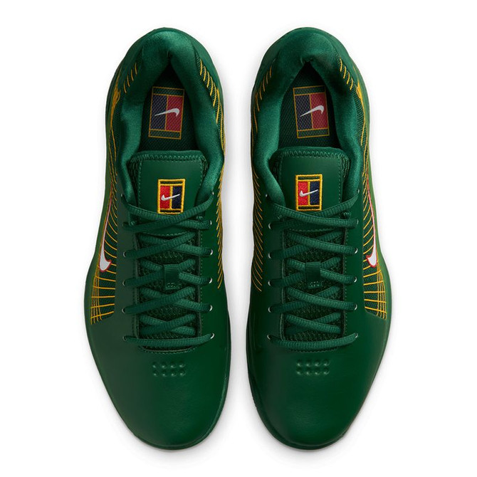 Nike Zoom Vapor 12 Hypersmash Mens Tennis Shoe - Gorge Green/White/University Red