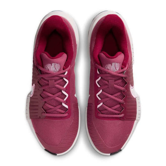 Nike GP Challenge Pro Womens Tennis Shoe - Pink Smoke/White/Vast Grey Black/Team Red