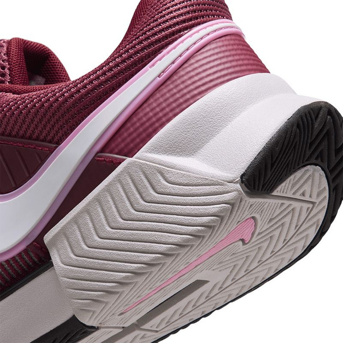 Nike Zoom GP Challenge 1.5 Womens Tennis Shoe - Pink Smoke/White/Team Red