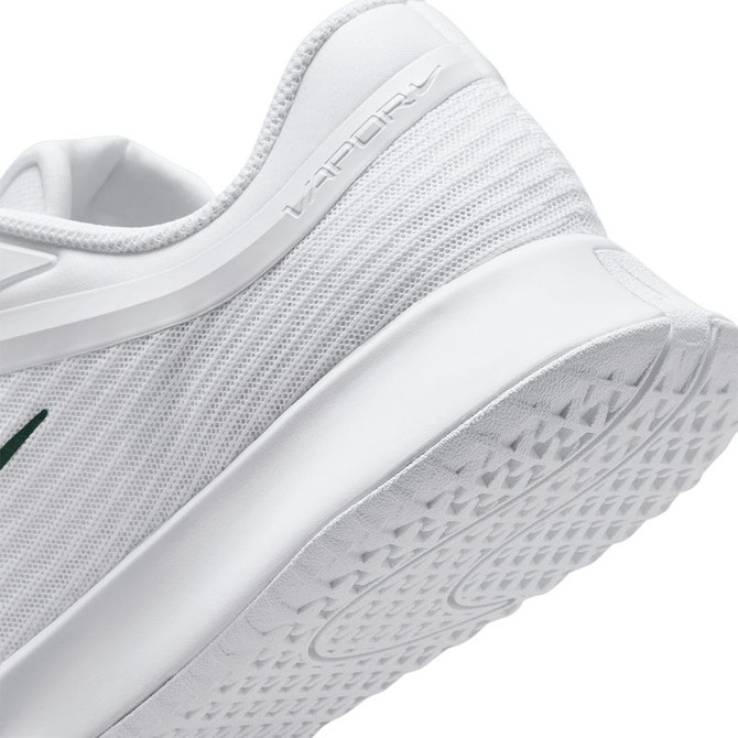 Nike Vapor Pro 3 Premium Womens Tennis Shoe - White/Gorge Green/University Gold