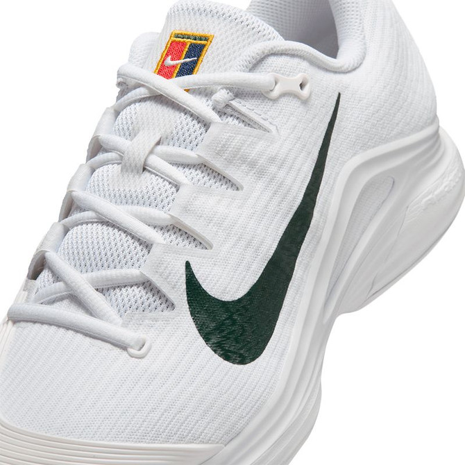 Nike Zoom Vapor 12 Premium Mens Tennis Shoe - White/Gorge Green/University Gold