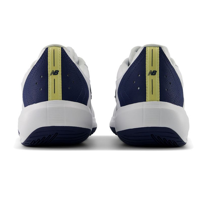 New Balance 696v7 (D) Mens Tennis Shoe - White/Navy