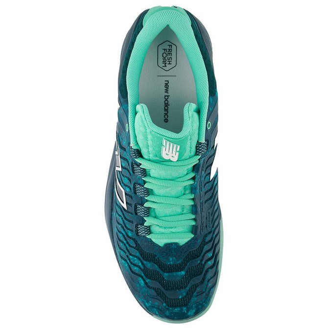 New Balance Rally v2 (2E) Mens Clay Tennis Shoe - Medusa Green - Final Sale