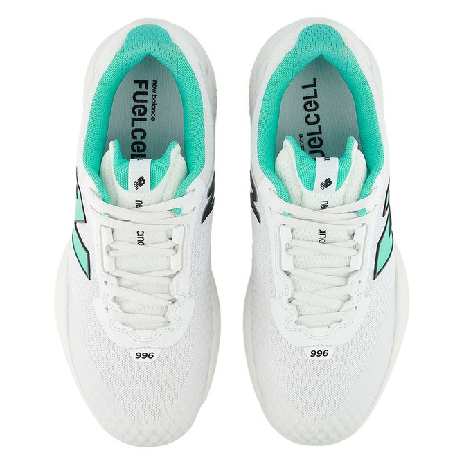 New Balance 996v6 (B) Womens Tennis Shoe - White/Deep End