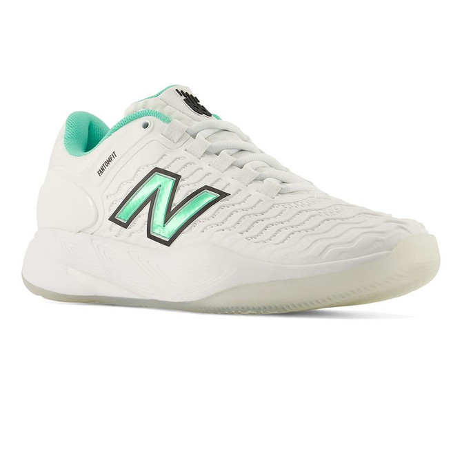 New Balance CT-Rally v2 (B) Womens Tennis Shoe - White/Deep End
