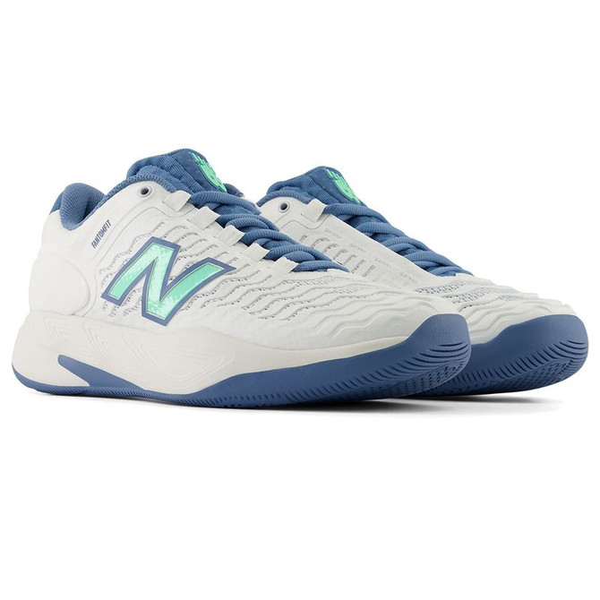 New Balance CT-Rally v2 (B) Womens Tennis Shoe - White/Blue