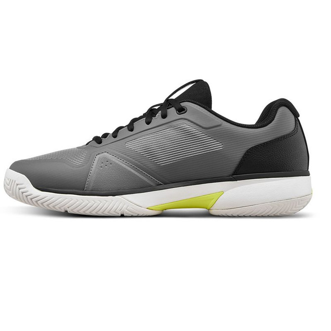 Wilson Rush Lite 5 Mens Tennis Shoe - Titanium/Snow White/Black