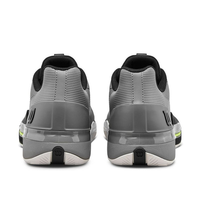 Wilson Rush Tour 5 Mens Tennis Shoe - Titanium/Black/Safety Yellow