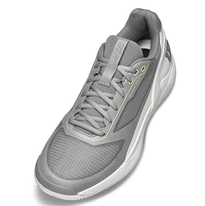 Wilson Rush Pro 5 Mens Clay Tennis Shoe - Titanium/Snow White/Black