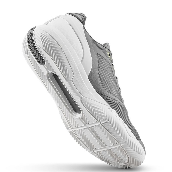 Wilson Rush Pro 5 Mens Clay Tennis Shoe - Titanium/Snow White/Black