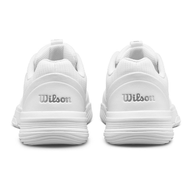 Wilson CourtGlide Womens Padel Shoe - White/White/Silver