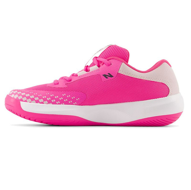 New Balance 996v6 Junior Tennis Shoe - Pink Salt/White