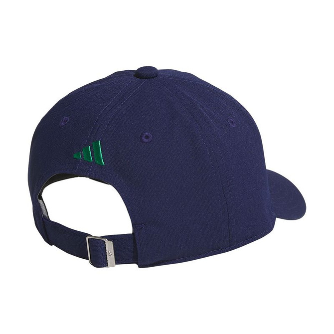 adidas Courtside Womens Strapback Hat - Dark Blue/Court Green/White