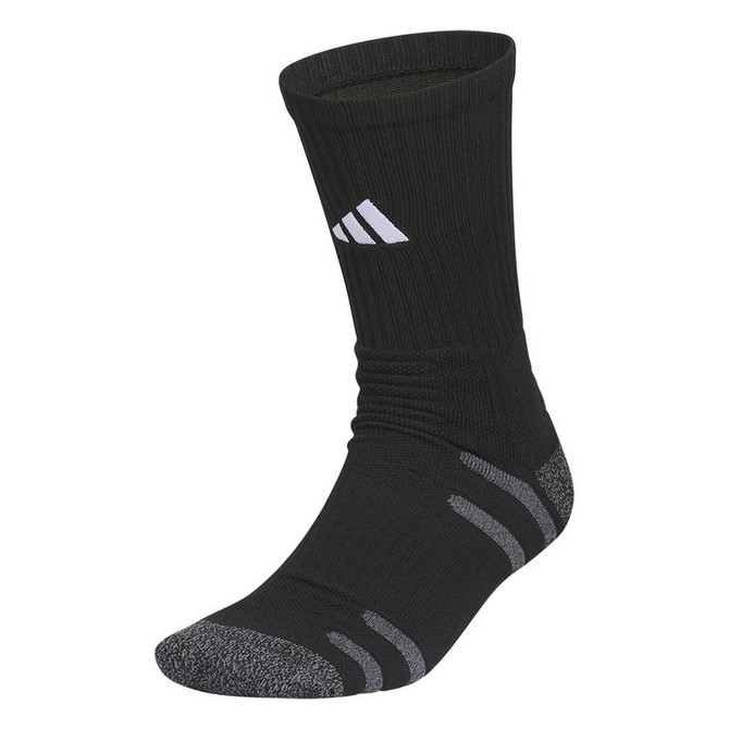 adidas 5 Star Team 3 Crew Sock - Black/White/Onix Grey