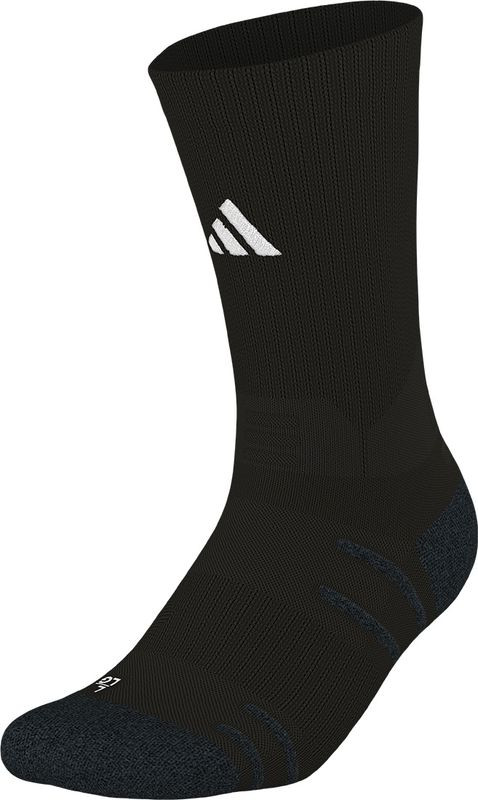 adidas 5 Star Team 3 Crew Sock - Black/White/Onix Grey