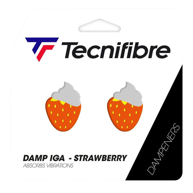 Tecnifibre IG Vibration Dampener 2pk - Strawberry