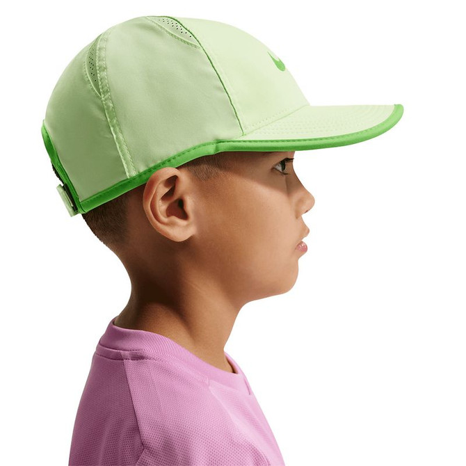 Nike Dri Fit Club Kids Hat - Light Liquid Lime/Mean Green