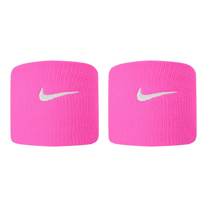 Nike Tennis Premier Wristbands - Laser Fuchsia/White