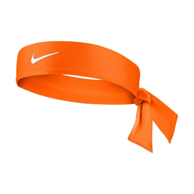 Nike Tennis Womens Headband - Brilliant Orange/White