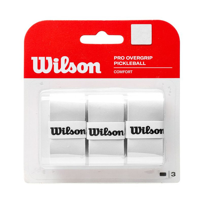 Wilson Pickleball Overgrip (3pk) - White