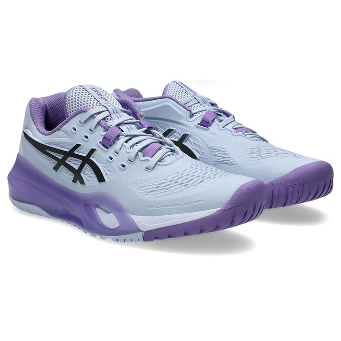 Asics Gel Resolution X LTD Womens Tennis Shoe - Blue Fade/Gunmetal