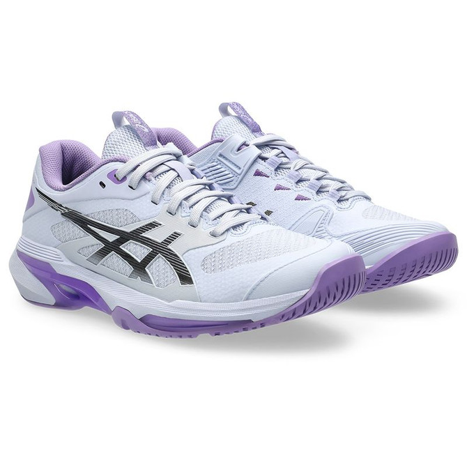 Asics Solution Speed FF 4 LTD Womens Tennis Shoe - Blue Fade/Gunmetal