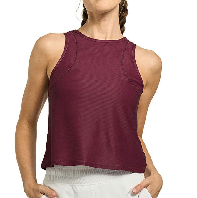 Lija Love All Shift Tank Top - Cabernet