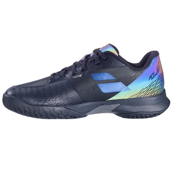 Babolat Jet Mach 4 All Court Mens Tennis Shoe - Black/Spectra
