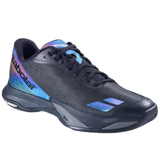 Babolat Jet Mach 4 All Court Mens Tennis Shoe - Black/Spectra