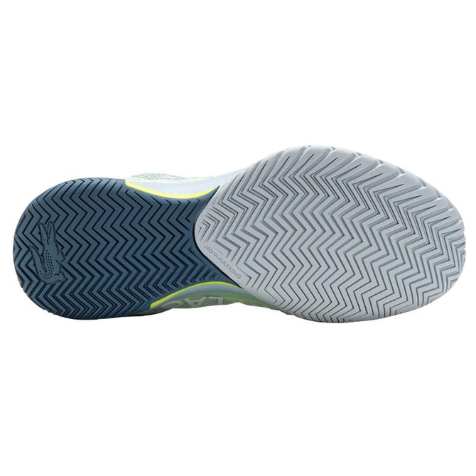 Lacoste AG-LT Pro Womens Tennis Shoe - Light Blue/Yellow