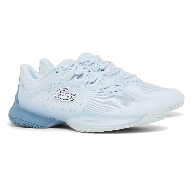 Lacoste AG-LT Ultra Womens Tennis Shoe - Light Blue/Blue