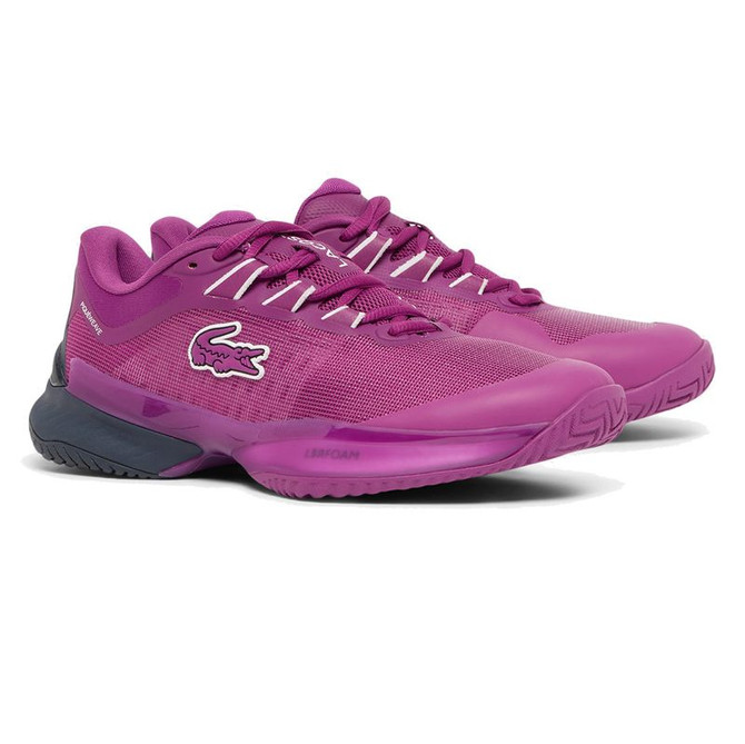 Lacoste AG-LT Ultra Womens Tennis Shoe - Purple/Navy