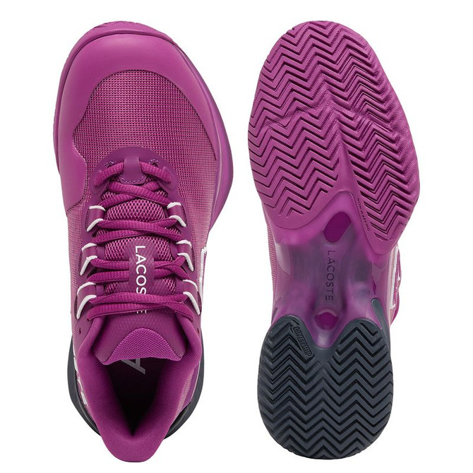 Lacoste AG-LT Ultra Womens Tennis Shoe - Purple/Navy