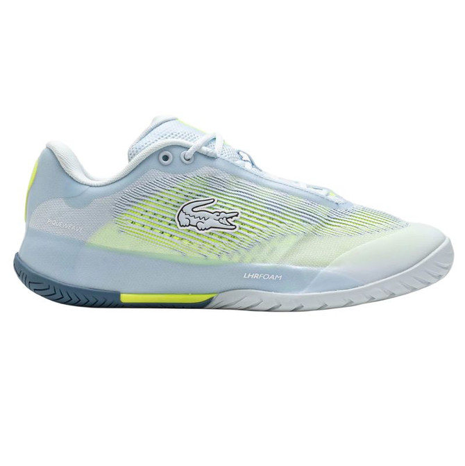 Lacoste AG-LT Pro Mens Tennis Shoe - Light Blue/Yellow