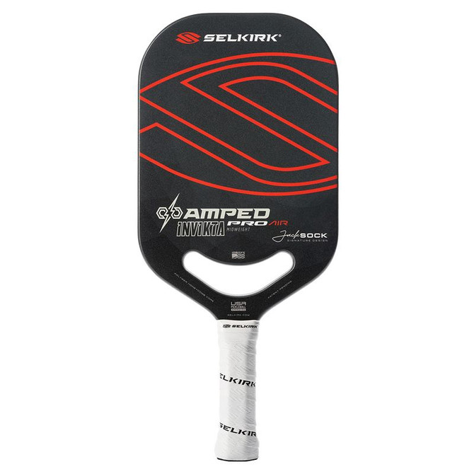 Selkirk Amped Pro Air Invikta Jack Sock Signature Pickleball Paddle